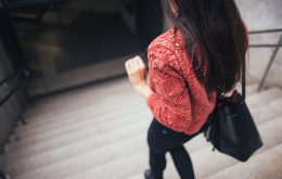 Woman-going-down-stairs