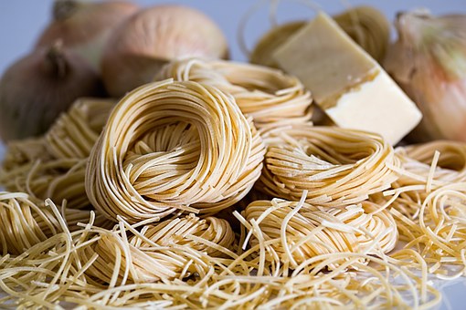 Raw-noodles-of-pasta